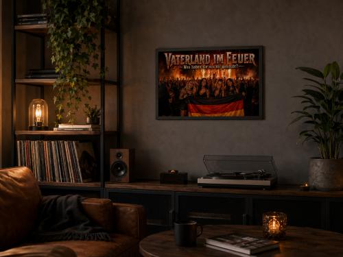 Preview: Vaterland im Feuer Poster L