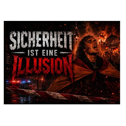 Postkarten - Sicherheit ist eine Illusion